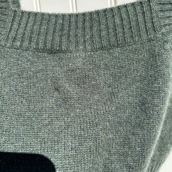 Lisa Yang Barbara Crop Top Sweater 100% Cashmere Size 1 Small / Medium Olive NWT - Picture 11 of 14